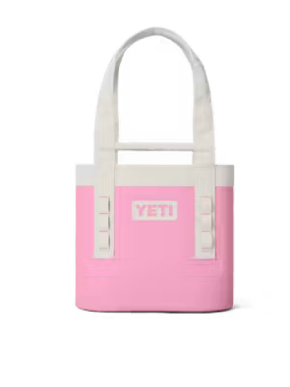 YETI Pink Tote with Cream Handles 20